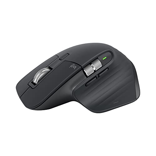 Logitech MX Master 3S Wireless Performance Ergonomic Mouse in Graphite